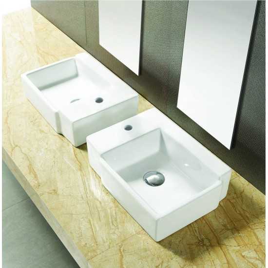 16.25-in. W Bathroom Vessel Sink Set_AI-26174