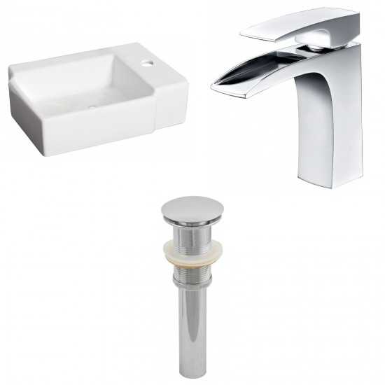 16.25-in. W Bathroom Vessel Sink Set_AI-26177