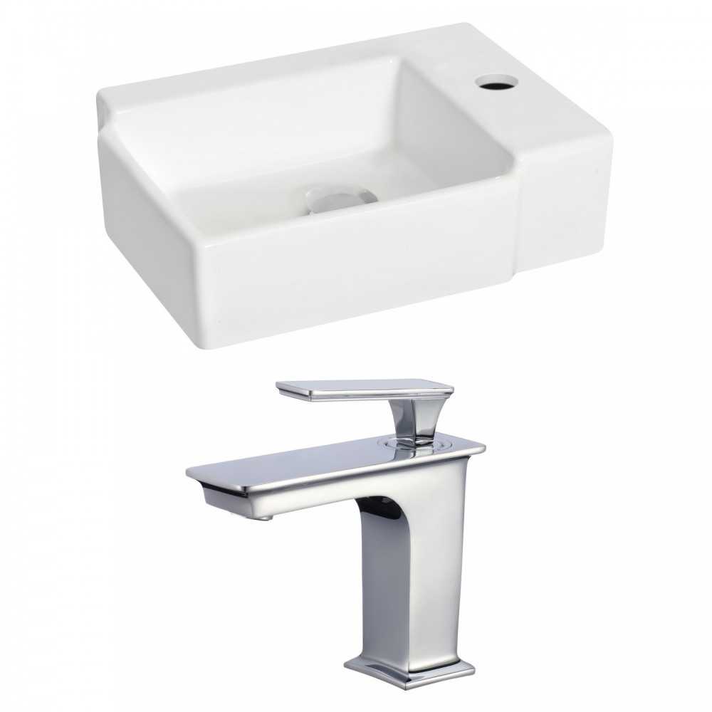 16.25-in. W Bathroom Vessel Sink Set_AI-17882