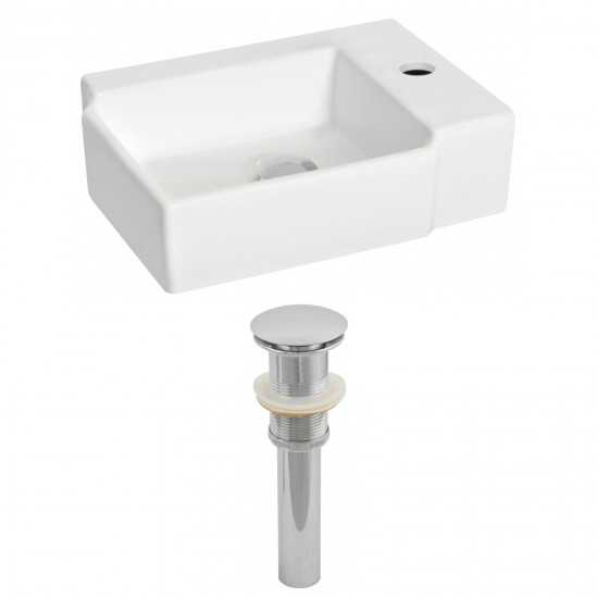 16.25-in. W Bathroom Vessel Sink Set_AI-14842