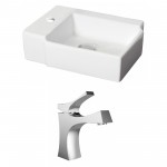 16.25-in. W Bathroom Vessel Sink Set_AI-15201