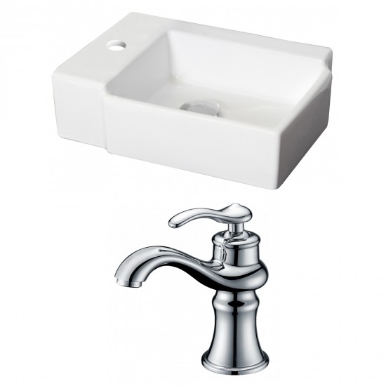 16.25-in. W Bathroom Vessel Sink Set_AI-15202