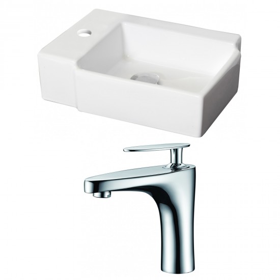 16.25-in. W Bathroom Vessel Sink Set_AI-15203