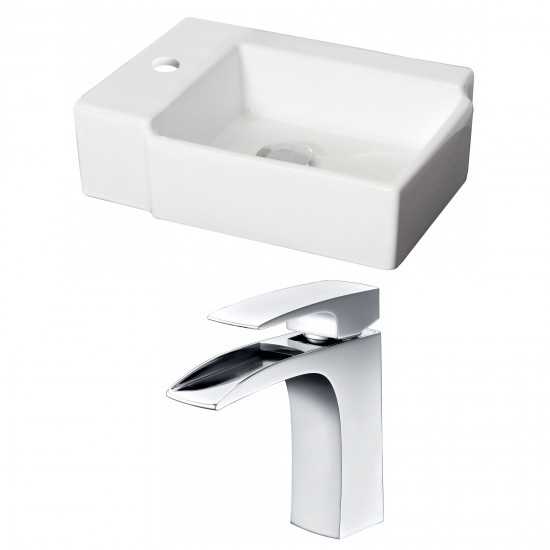 16.25-in. W Bathroom Vessel Sink Set_AI-15205