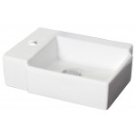 16.25-in. W Bathroom Vessel Sink Set_AI-15205