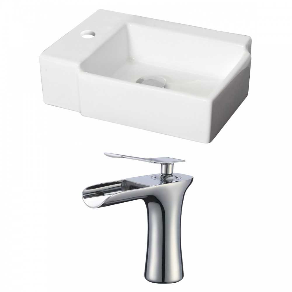 16.25-in. W Bathroom Vessel Sink Set_AI-17883