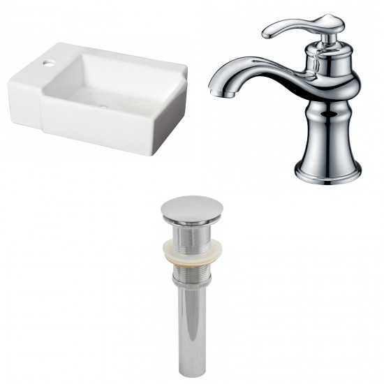 16.25-in. W Bathroom Vessel Sink Set_AI-26186