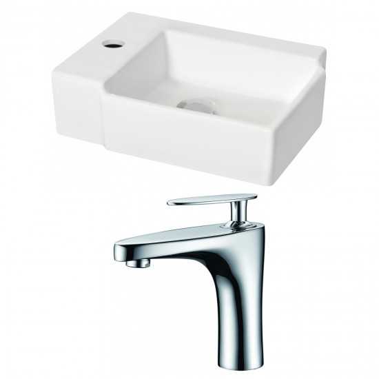 16.25-in. W Bathroom Vessel Sink Set_AI-15210