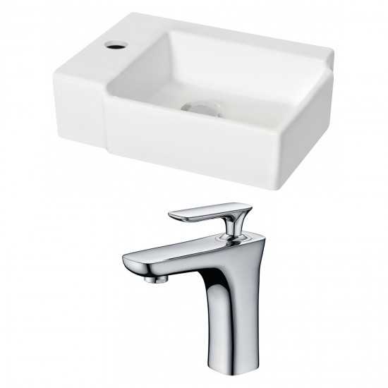 16.25-in. W Bathroom Vessel Sink Set_AI-15211