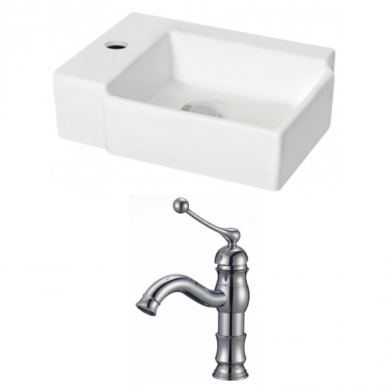 16.25-in. W Bathroom Vessel Sink Set_AI-15214