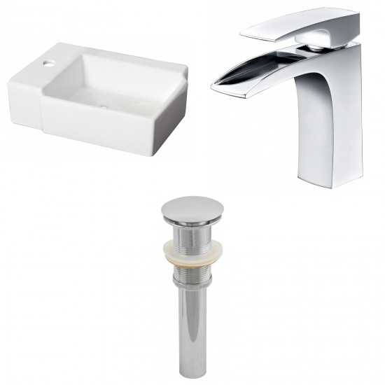 16.25-in. W Bathroom Vessel Sink Set_AI-26195