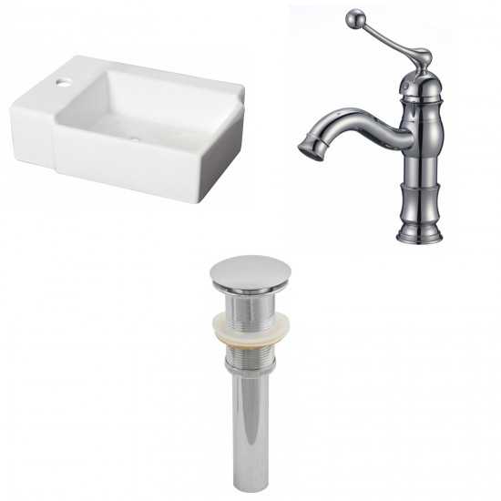 16.25-in. W Bathroom Vessel Sink Set_AI-26196