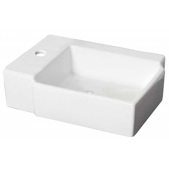 16.25-in. W Bathroom Vessel Sink Set_AI-26196