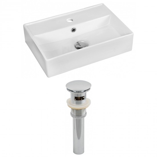 19.75-in. W Bathroom Vessel Sink Set_AI-14848