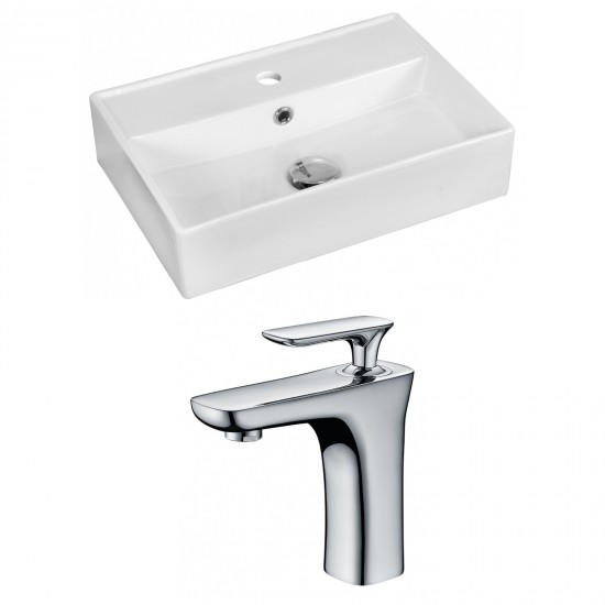 19.75-in. W Bathroom Vessel Sink Set_AI-15218