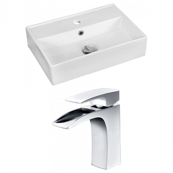 19.75-in. W Bathroom Vessel Sink Set_AI-15219