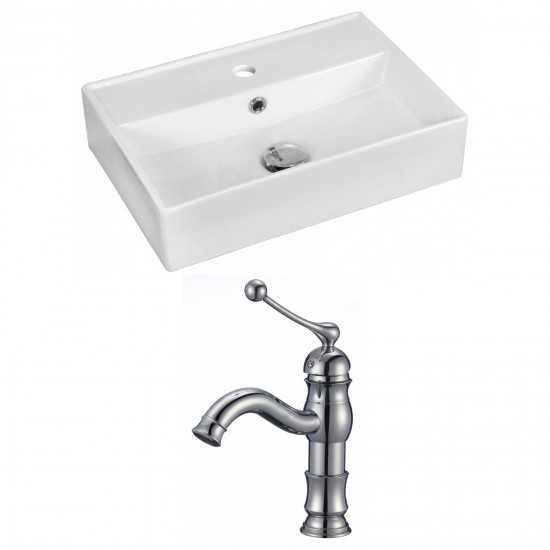 19.75-in. W Bathroom Vessel Sink Set_AI-15221