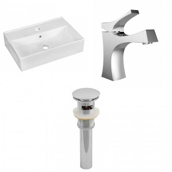 19.75-in. W Bathroom Vessel Sink Set_AI-26197