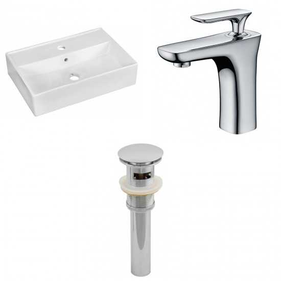 19.75-in. W Bathroom Vessel Sink Set_AI-26200