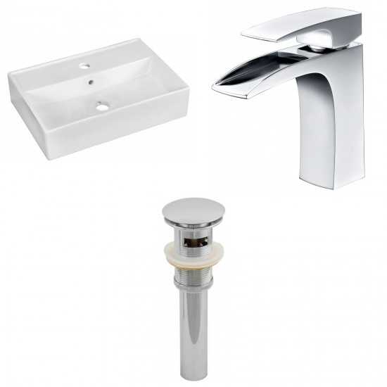 19.75-in. W Bathroom Vessel Sink Set_AI-26201