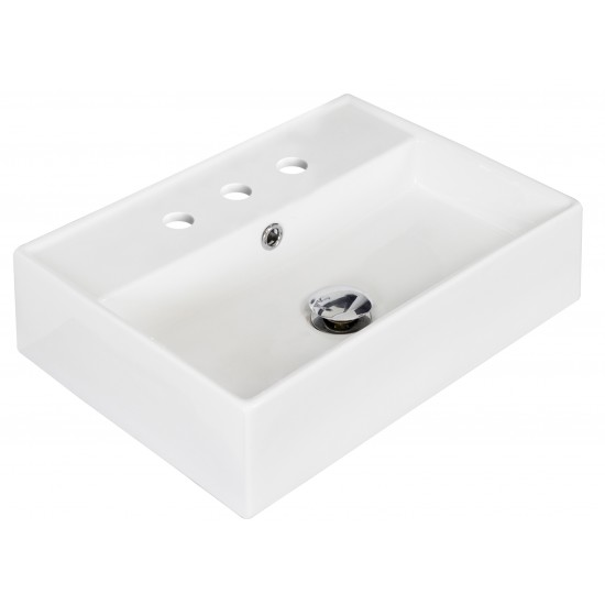 19.75-in. W Bathroom Vessel Sink Set_AI-14850