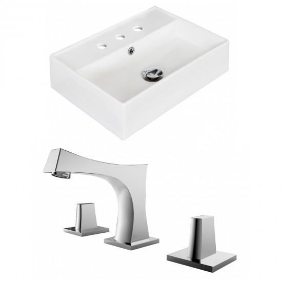 19.75-in. W Bathroom Vessel Sink Set_AI-15222