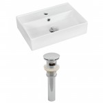 19.75-in. W Bathroom Vessel Sink Set_AI-14851