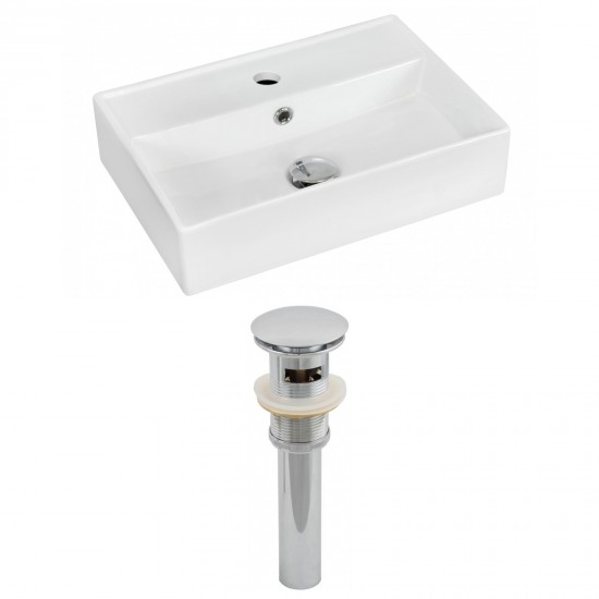 19.75-in. W Bathroom Vessel Sink Set_AI-14851