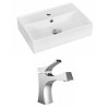 19.75-in. W Bathroom Vessel Sink Set_AI-15229