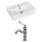 17.75-in. W Bathroom Vessel Sink Set_AI-15235