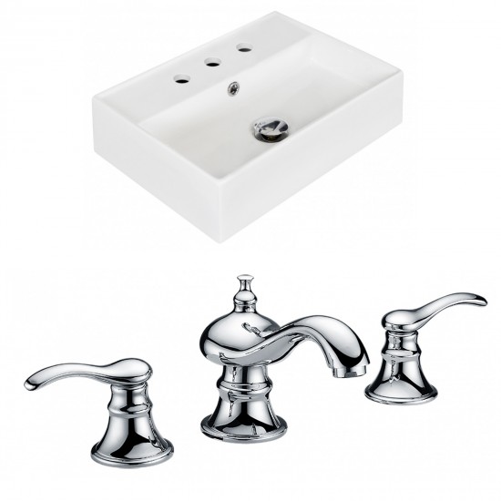 19.75-in. W Bathroom Vessel Sink Set_AI-15237