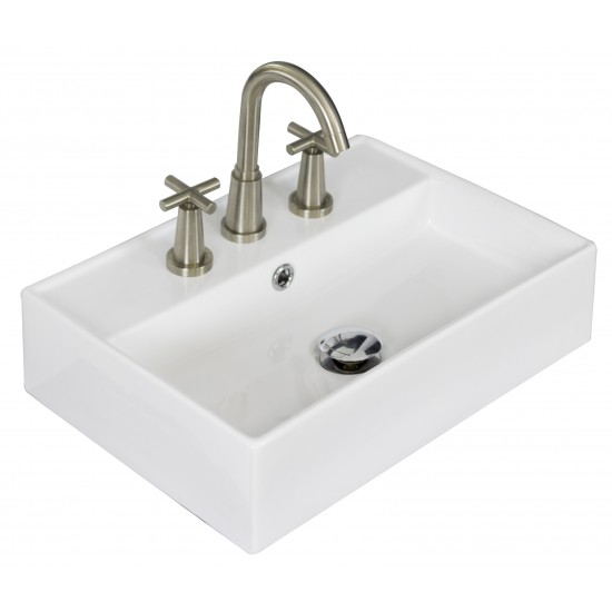 19.75-in. W Bathroom Vessel Sink Set_AI-26219