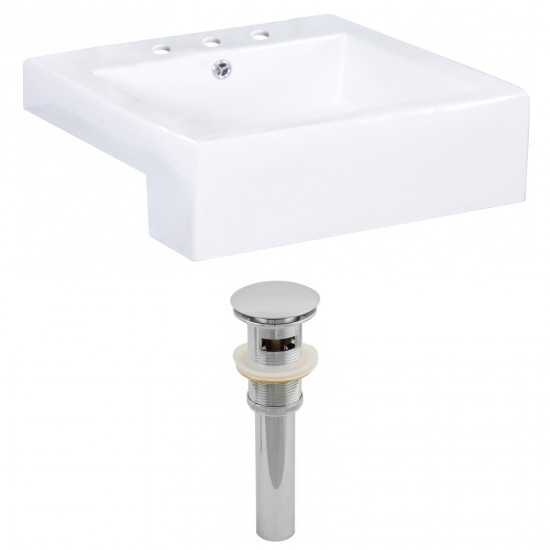 20.25-in. W Bathroom Vessel Sink Set_AI-14854