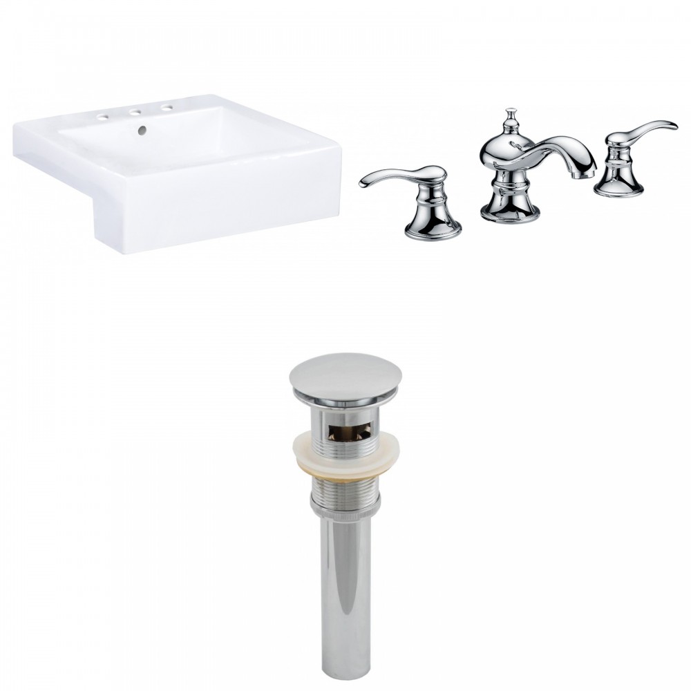 20.25-in. W Bathroom Vessel Sink Set_AI-26222