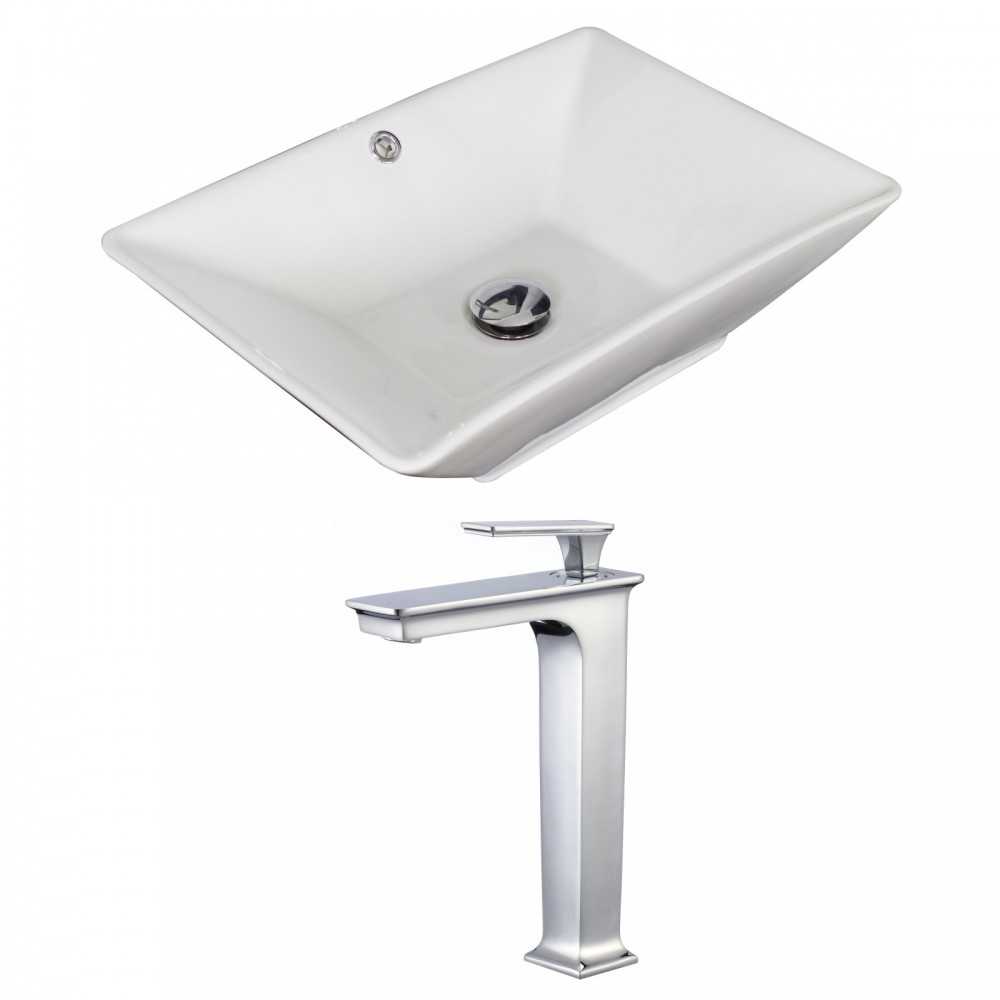 22-in. W Bathroom Vessel Sink Set_AI-17904