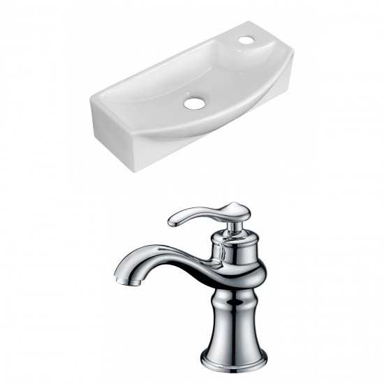 17.75-in. W Bathroom Vessel Sink Set_AI-15282