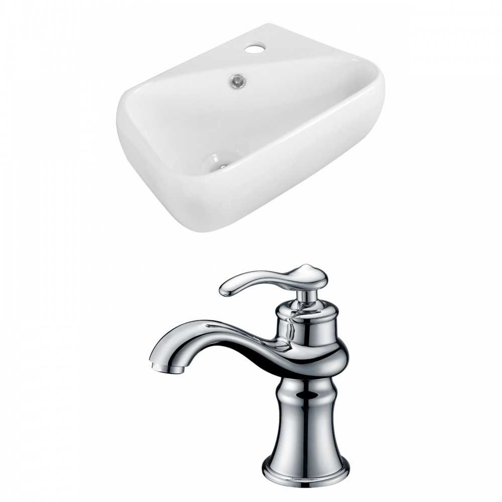 17.5-in. W Bathroom Vessel Sink Set_AI-15303