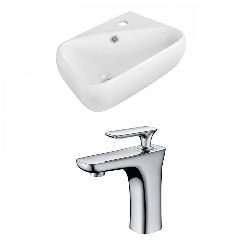 17.5-in. W Bathroom Vessel Sink Set_AI-15305