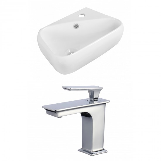 17.5-in. W Bathroom Vessel Sink Set_AI-17916