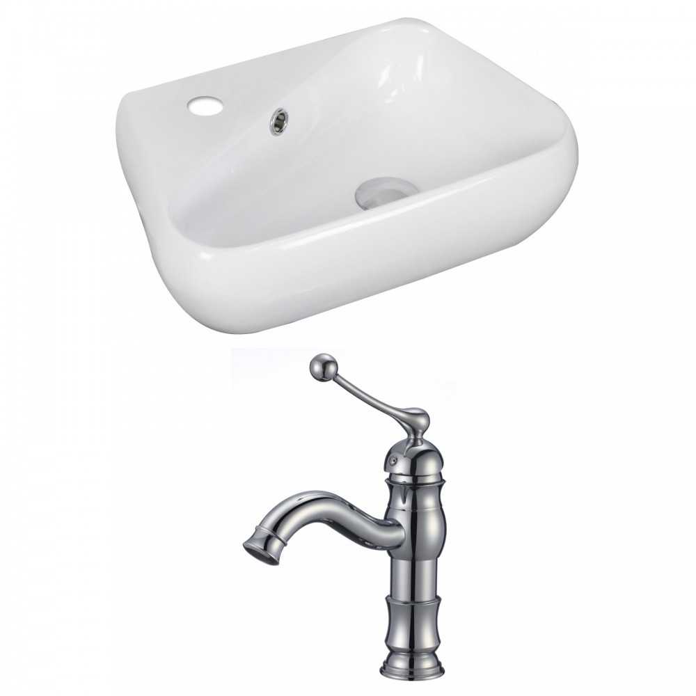 17.5-in. W Bathroom Vessel Sink Set_AI-15322