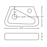 17.5-in. W Bathroom Vessel Sink Set_AI-14867