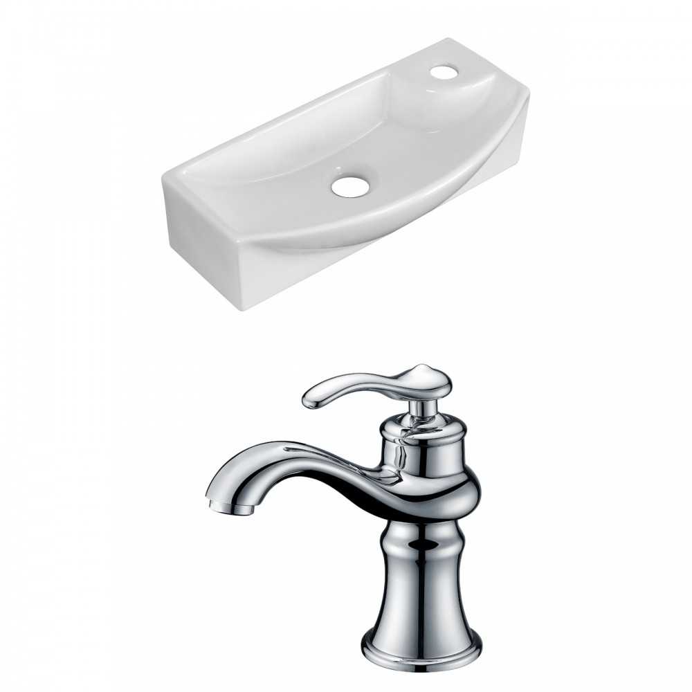 17.75-in. W Bathroom Vessel Sink Set_AI-15345