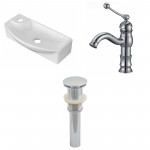 17.75-in. W Bathroom Vessel Sink Set_AI-26318