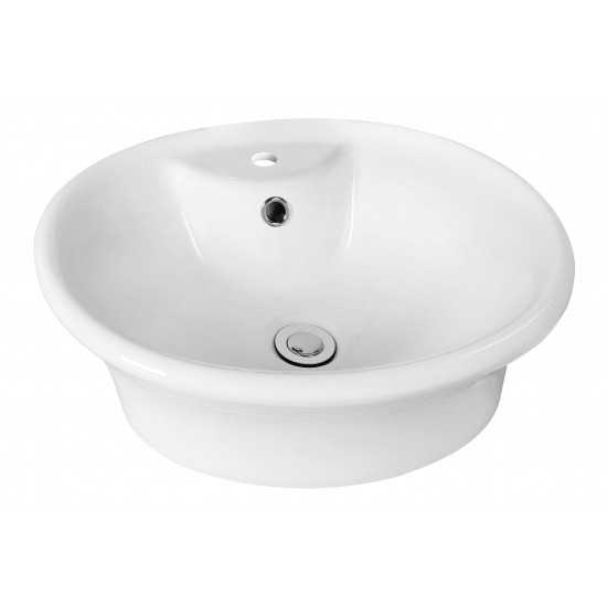 19-in. W Bathroom Vessel Sink Set_AI-15359
