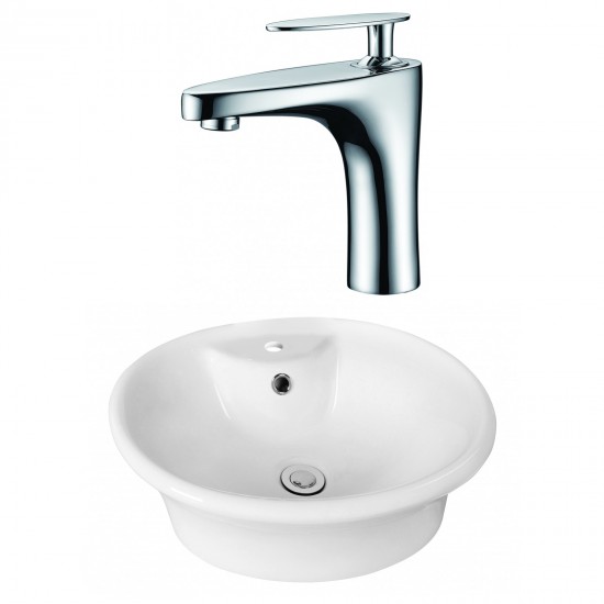 19-in. W Bathroom Vessel Sink Set_AI-15360