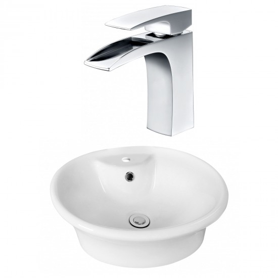 19-in. W Bathroom Vessel Sink Set_AI-17930