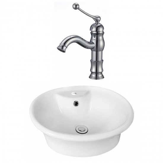 19-in. W Bathroom Vessel Sink Set_AI-17932