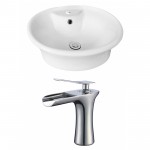 19-in. W Bathroom Vessel Sink Set_AI-17933