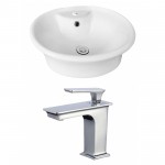 19-in. W Bathroom Vessel Sink Set_AI-17934