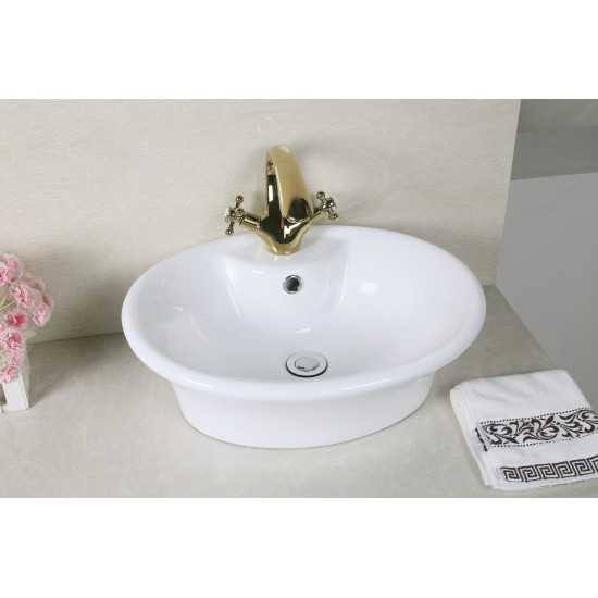 19-in. W Bathroom Vessel Sink Set_AI-26319